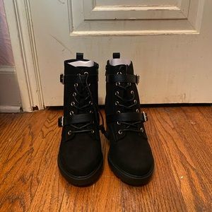 Abrianna Chunky Heel Bootie